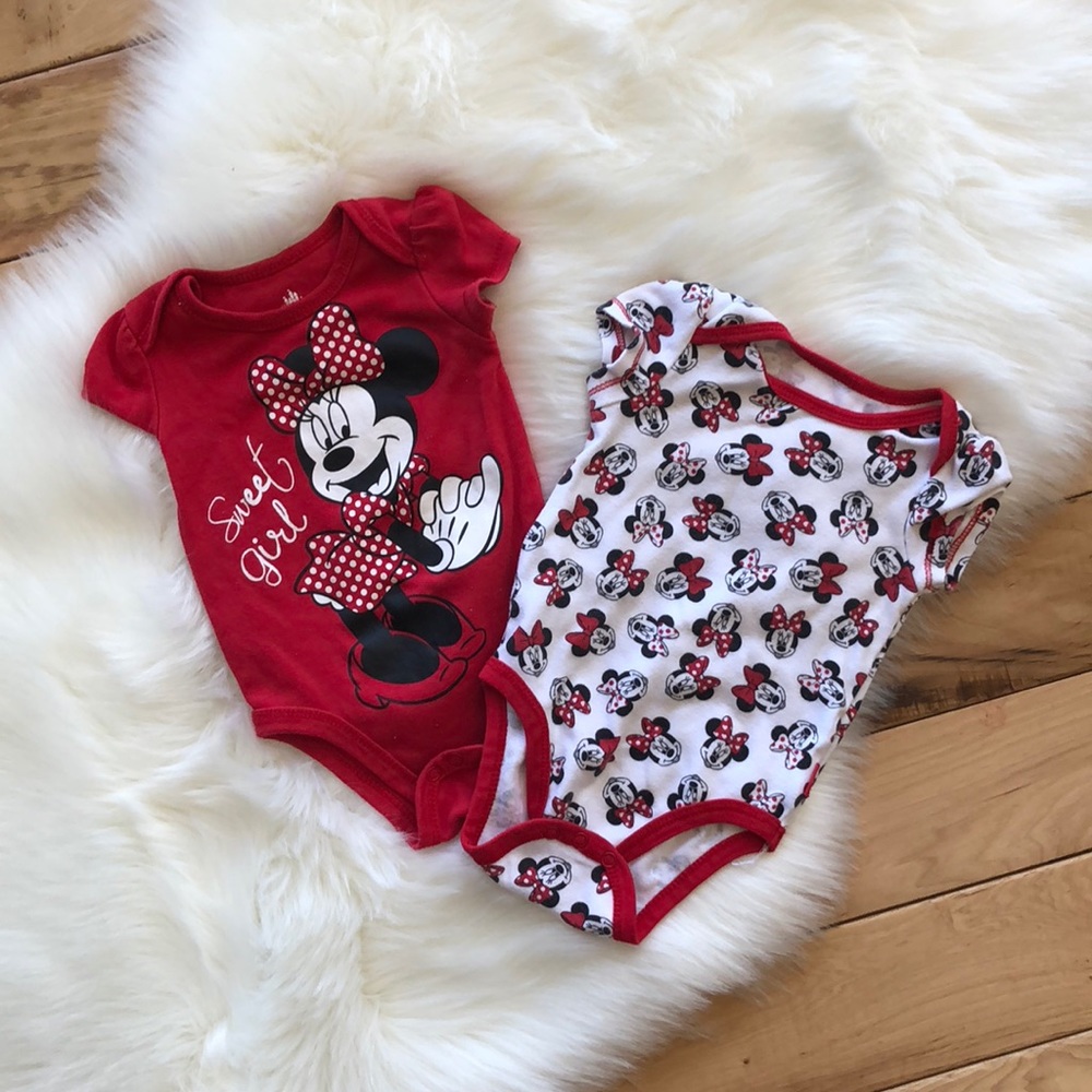 Disney Baby Minne Mouse Onesies